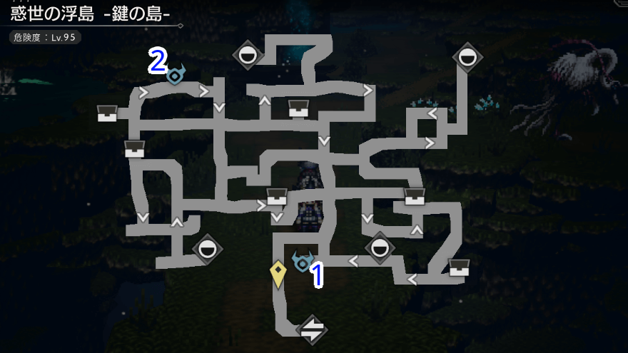 惑世の浮島 -鍵の島- シンボルエネミー