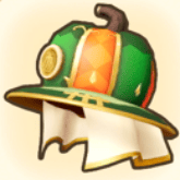 でかぼちゃぼうし画像