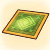 クルブルク織のラグ画像