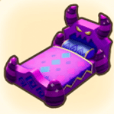 悪夢に染まりしベッド画像