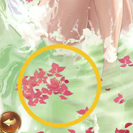 少女廻戦のバブルバスのタップする場所