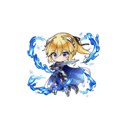 凛騎英澪 楽進の覚醒前イラスト