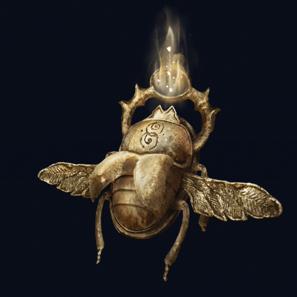 金のスカラベ画像