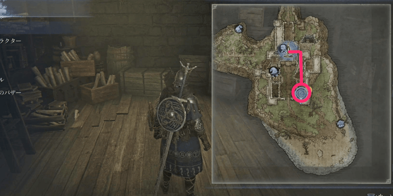 ふたつの耳飾りを光にかざす