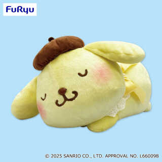 ポムポムプリン おひるねベビーBIGぬいぐるみ