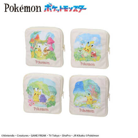 ポケットモンスター スクエアポーチ One Scene Art