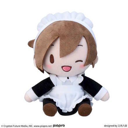 初音ミクシリーズ ふわぷち ミニぬいぐるみ“MEIKO”メイドVer.