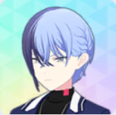 風統べる蒼炎ヘアスタイル