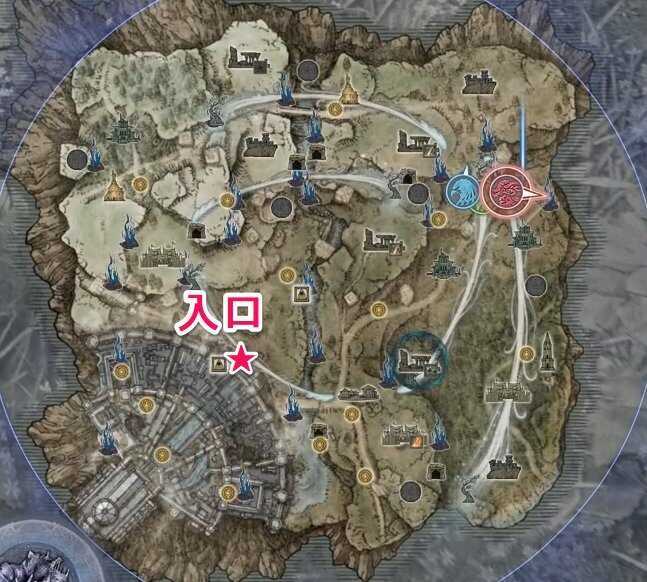 ノクラテオの入り口