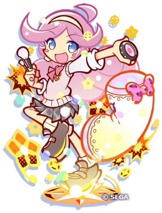 幾星学園のラフィーナ とくもり立ち絵