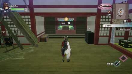 建物の外に出る