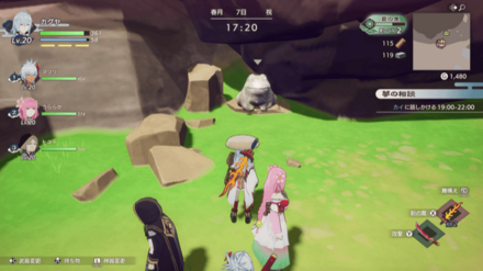 木製の灯篭画像