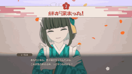 絆レベルの上昇