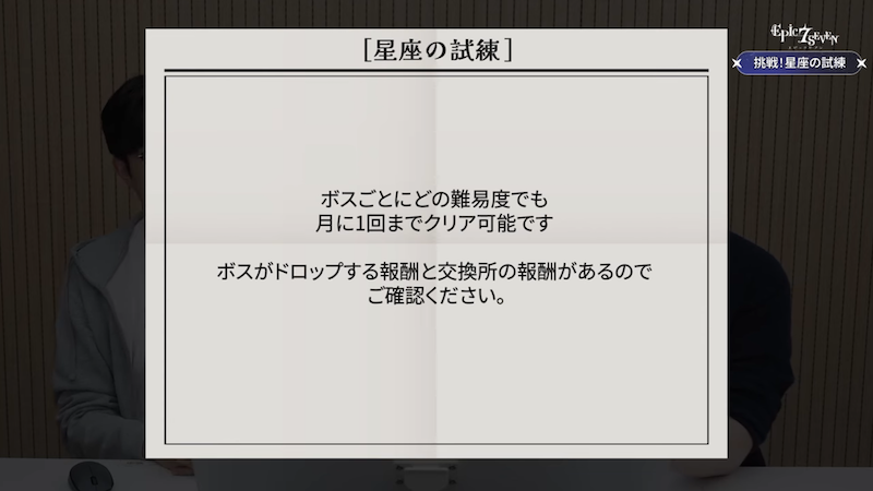 シーズン制のPvEコンテンツ