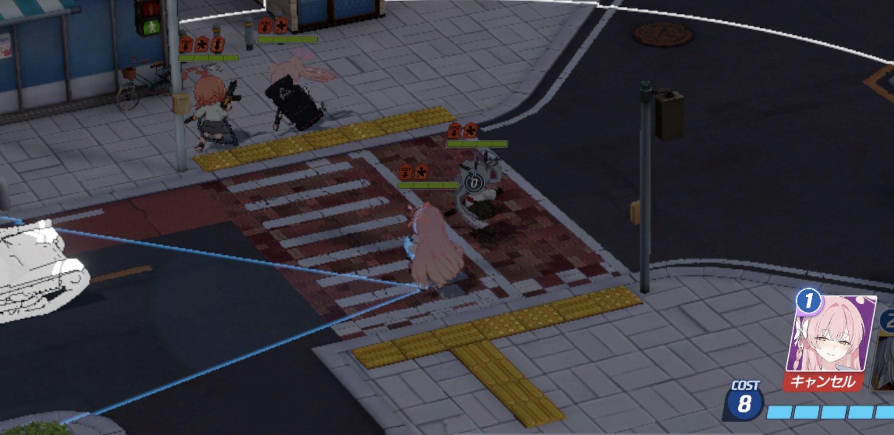 戦車が見えたら直ぐにEXスキルを使用