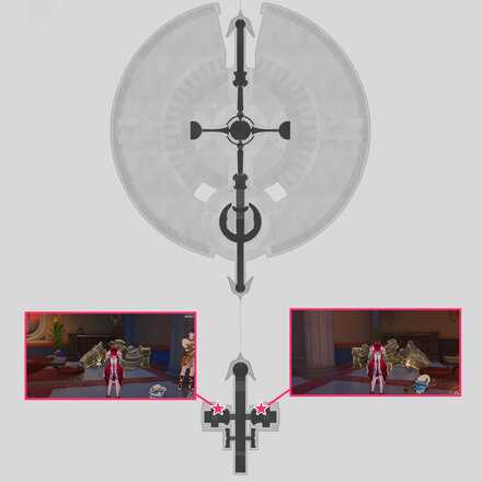 獅子マップ黎明の崖