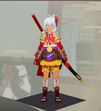 いつもの衣装（マツリ）画像