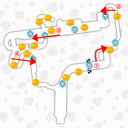 トロフィーシティのマップ