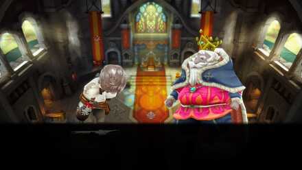 カルディスラ国王と会話