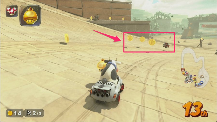 落としたコイン