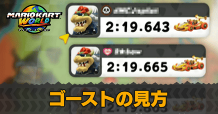 ゴーストの見方