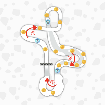 プクプクフォールズのマップ
