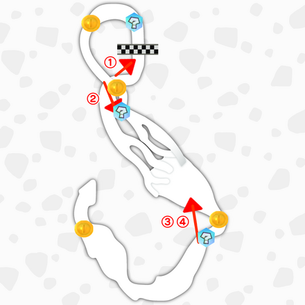 どんぐりツリーハウスのマップ