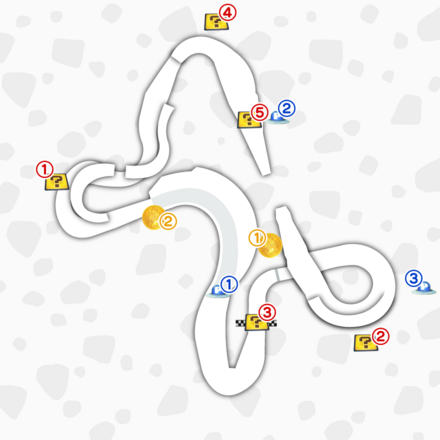 リバーサイドサファリのマップ