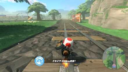 走行距離_ステッカー入手