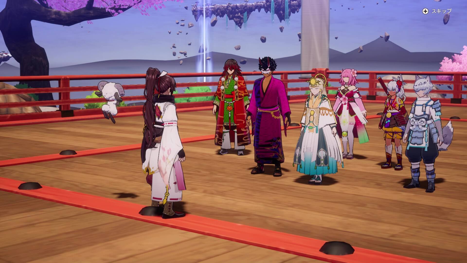 春の神楽殿のイベント