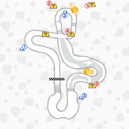 プクプクフォールズのマップ