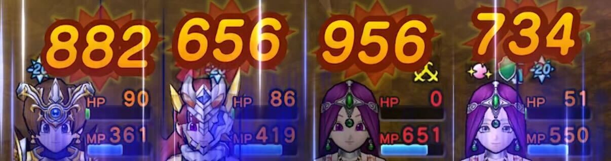 いばらの牢獄のダメージ