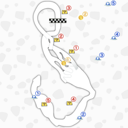 どんぐりツリーハウスのマップ