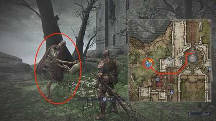 召使人形の場所