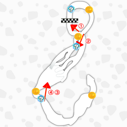 どんぐりツリーハウスのマップ