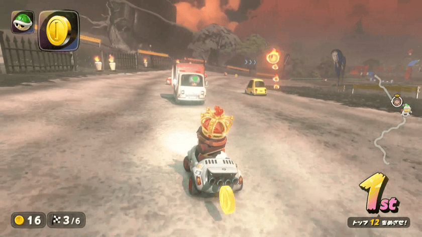 はねる火のおじゃまキャラに注意