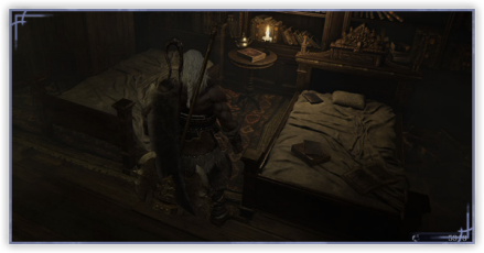 ベッドの場所