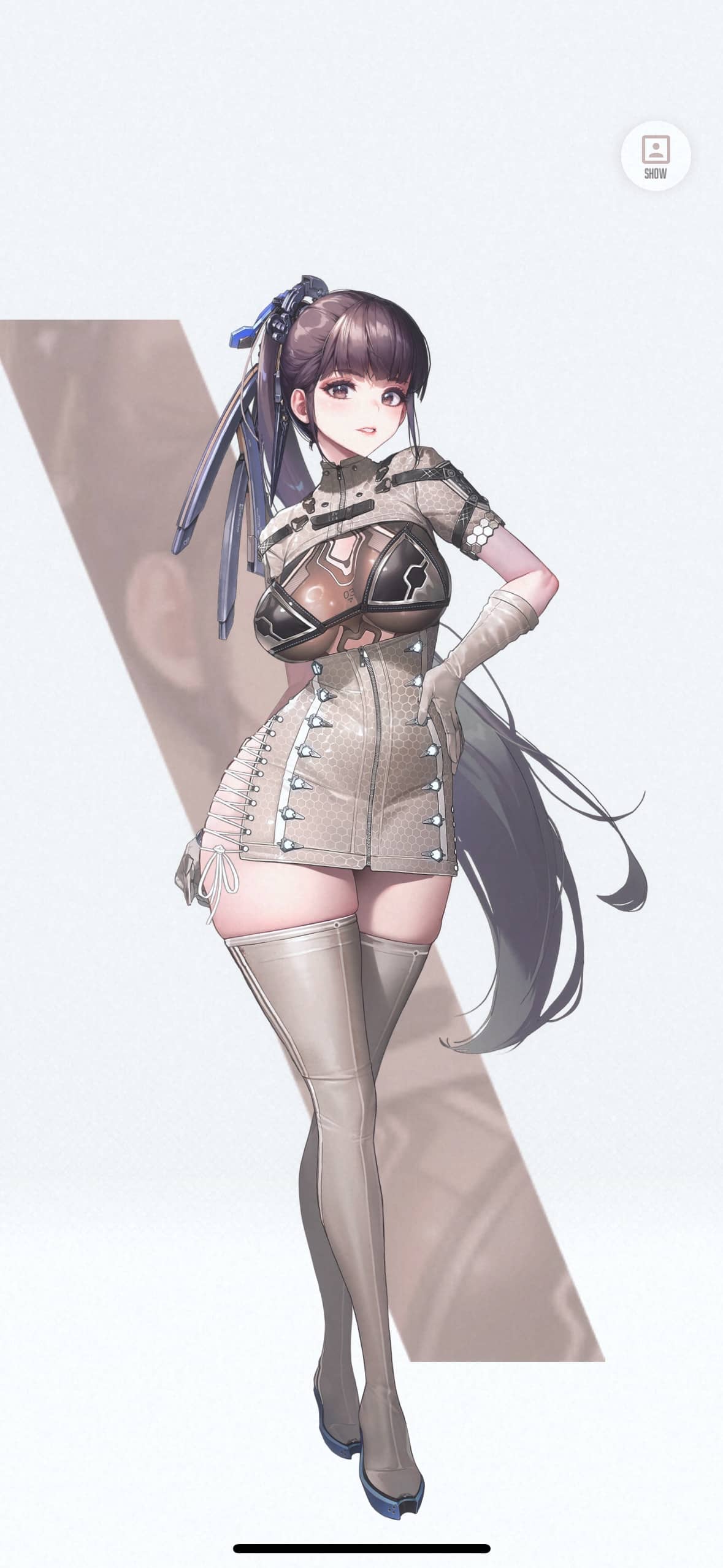 キーホールドレス