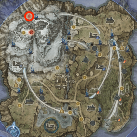 黄金樹の化身の場所