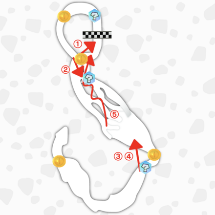 どんぐりツリーハウスのマップ