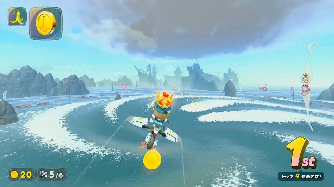 ロンググライダーと渦潮