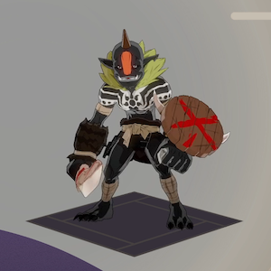 護衛の黒鬼画像