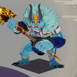 怪腕の大青鬼画像