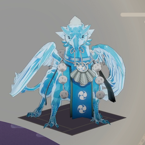 氷雨の天狗獣画像