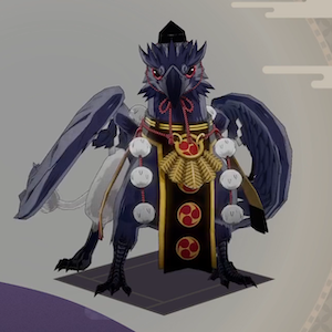 大嵐の天狗獣画像