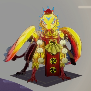 黄昏の天狗獣画像