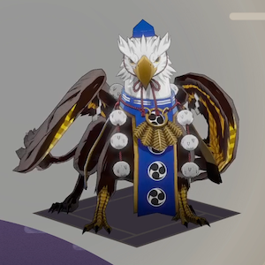 剛翼の天狗獣画像