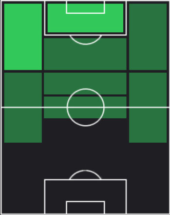 HPペドリーニョ(06/12)の適性ポジション