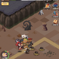 1つ目の転送装置近くのボスの左上