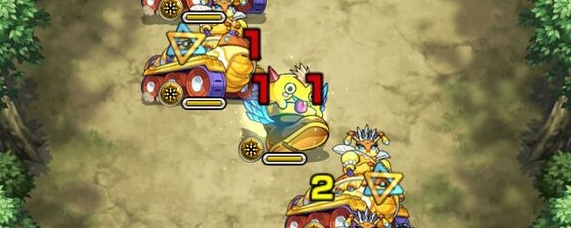 反撃モードで敵が防御ダウン